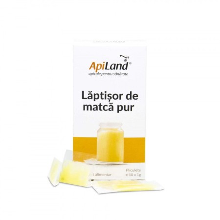 Apiland Lăptişor de matcă PUR convențional 10 x 1g
